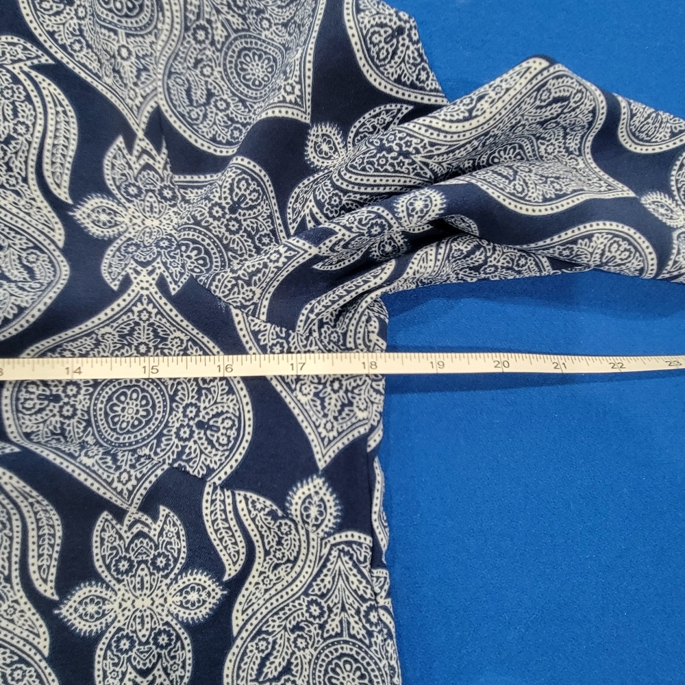 mark. Blue Long Sleeve Midi Dress / Size Medium - Picture 8 of 8